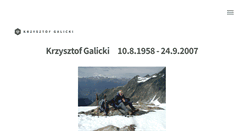 Desktop Screenshot of galicki.com